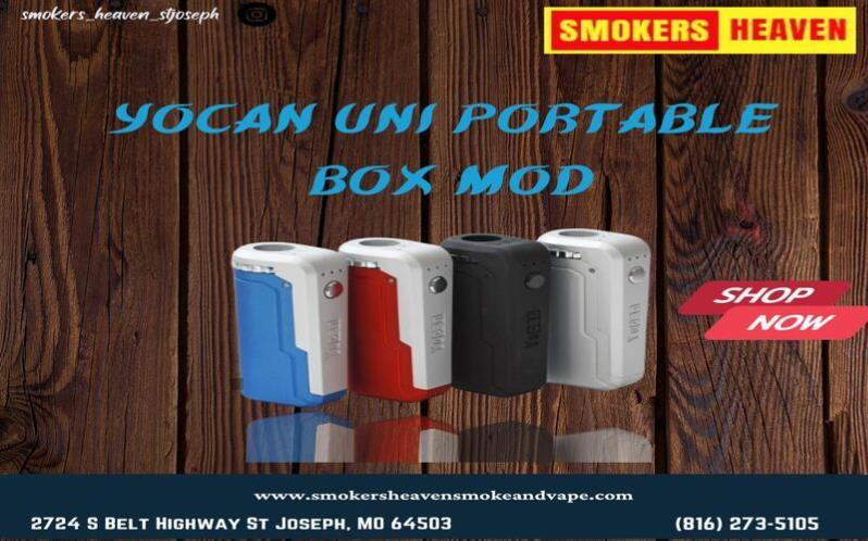 Yocan UNI Portable Box Mod is available in St. Joseph  Mo
