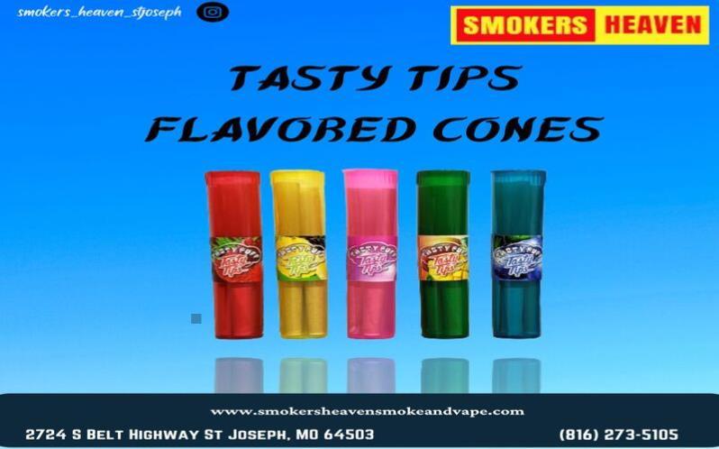 Tasty Tips Flavored Cones is available in St. Joseph MO.